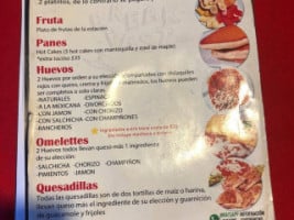 El Dorado menu