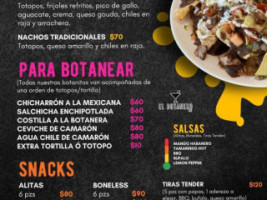 El Botanero menu