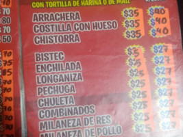 Delicias El Platanito menu