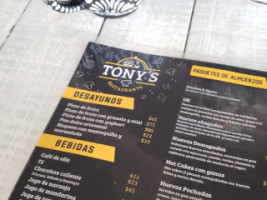 Tony's food