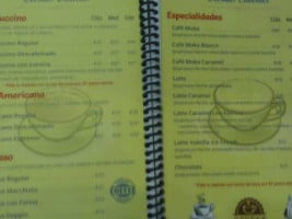 Café Calesa menu