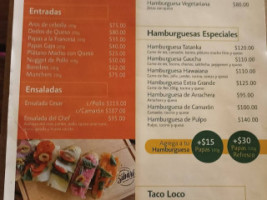 El Rincón De Sibari menu