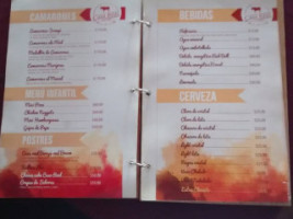 Casa Real menu