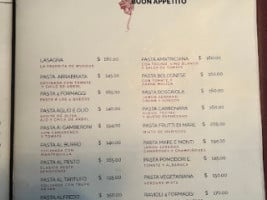 Osteria Italiana Las Américas menu