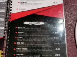 Rokku Sushi menu