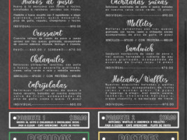 Casa Hornito menu