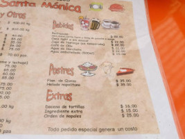 Barbacoa Y Consomé De Horno menu