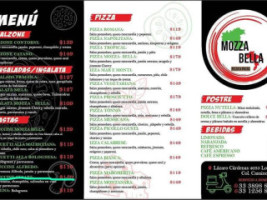 Mozzabellagdl menu