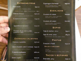 Kapú Steak And Fish menu