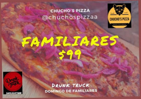 Chucho's Pizza food