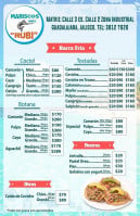 Mariscos Rubi food