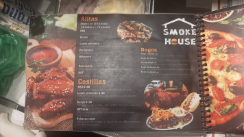 Smoke House San Jacinto menu