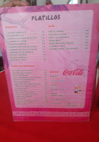 Winhua Cantones menu