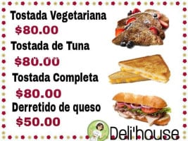 Cafeteria Deli'house menu