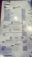 El Patio menu