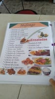 Rancho El Higo menu