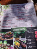 El Jacal De San Antonio, México menu