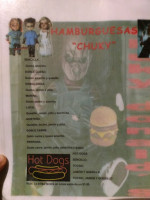 Hamburguesas Chuky menu