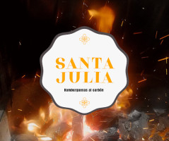 Santa Julia Hamburguesas Al Carbón En Juchitepec menu