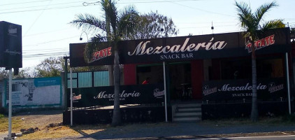 Mezcaleria outside