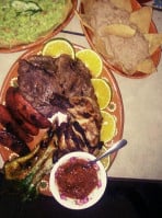 Las Cabanas food