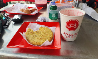 La Parada Del Ciclista food