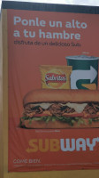 Subway menu