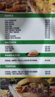 La Banana menu