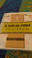 El Sazon De Pueblo menu