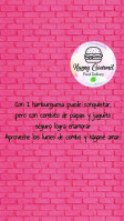 Nanny Gourmet menu