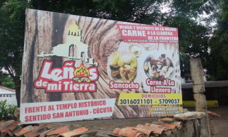 Leños De Mi Tierra menu