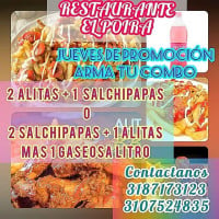 El Poira menu