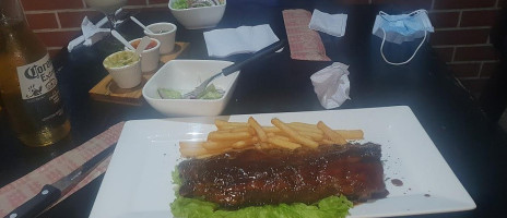 Carbon Burger Ribs food