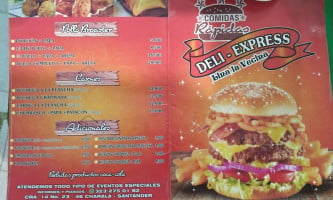 Deli Express menu