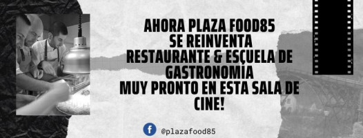 Plaza Food 85 Carta
