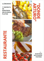 Donde Arturo menu