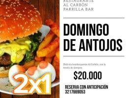 Al Carbón Guatapé menu