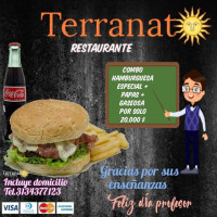 Terranato Cafe Restaurante menu