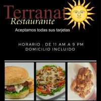 Terranato Cafe Restaurante menu