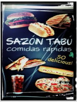 SazÓn TabÚ menu