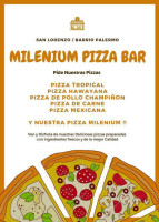 Milenium Pizza menu