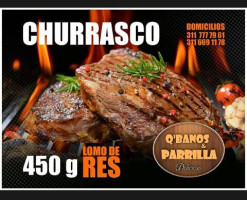 Qbanos Y Parrilla menu