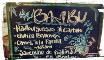 BambÚ Parrilla menu