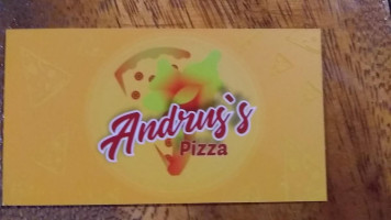 Andrus's Pizza menu