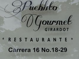 Pueblitogourmetgirardot menu