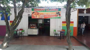 Brosty Llanos outside