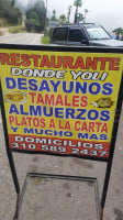 Donde Yoli menu