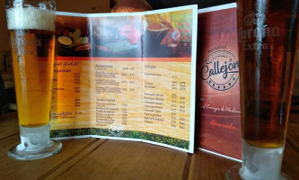 Callejon Naolinco menu