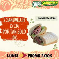 Chido Sandwich menu