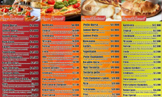 Pizeria Pixuz Kb- Santa Rosa Del Sur menu